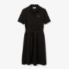 Picture of Women's Loose Fit V-neck Piqué Polo Dress
