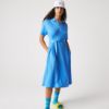 Picture of Women's Loose Fit V-neck Piqué Polo Dress