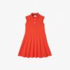 Picture of Girls’ Lacoste Fit And Flare Stretch Piqué Polo Dress
