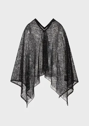 Picture of All-over sequin-embroidered cape