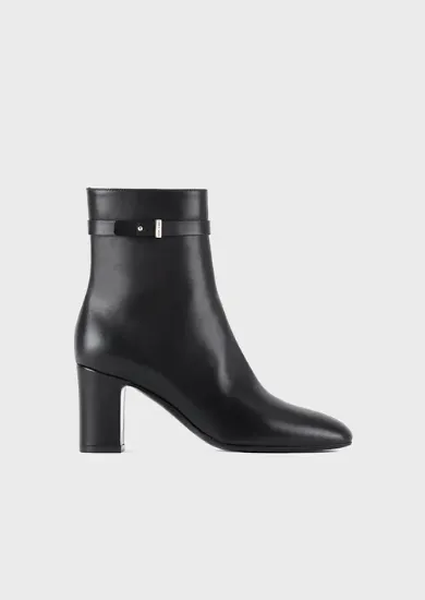 Picture of Nappa-leather high-heeled ankle boots