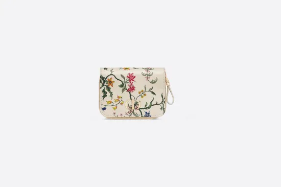 Picture of DIOR CARO COMPACT ZIPPED WALLET