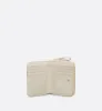 Picture of DIOR CARO COMPACT ZIPPED WALLET