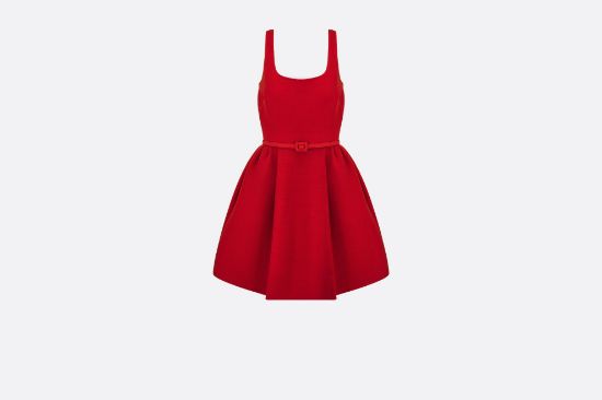 Picture of BELTED SHORT DRESS