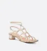 Picture of DIOR SIGNATURE HEELED SANDAL