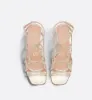 Picture of DIOR SIGNATURE HEELED SANDAL