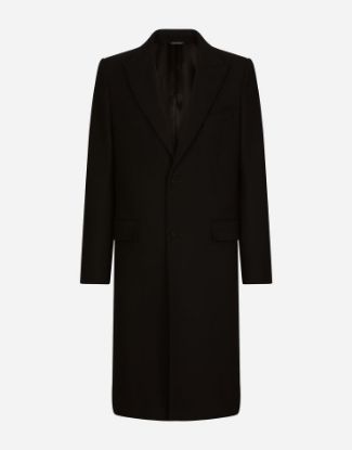 Picture of Single-breasted wool coat