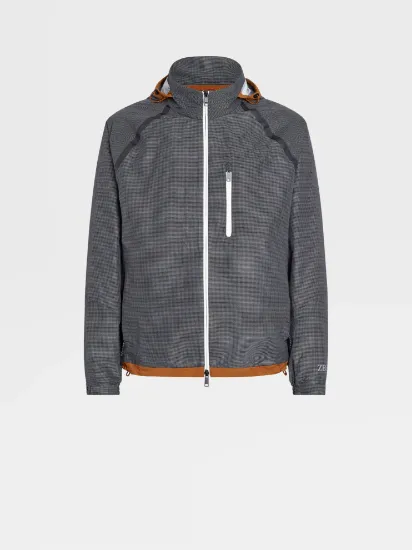 Picture of BLACK AND WHITE RIPSTOP WOOL 