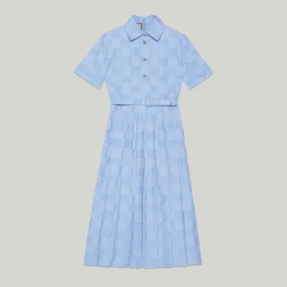 Picture of Cotton poplin midi dress