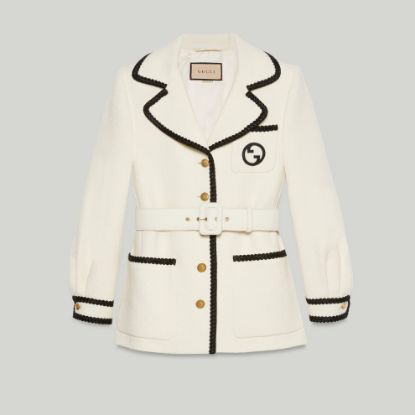 Picture of Gingham tweed jacket