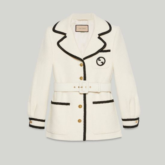 Picture of Gingham tweed jacket