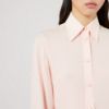 Picture of GG silk crêpe shirt
