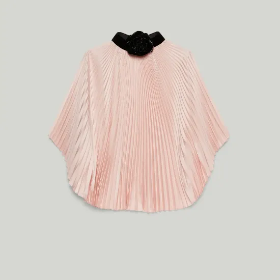 Picture of Pleated silk top