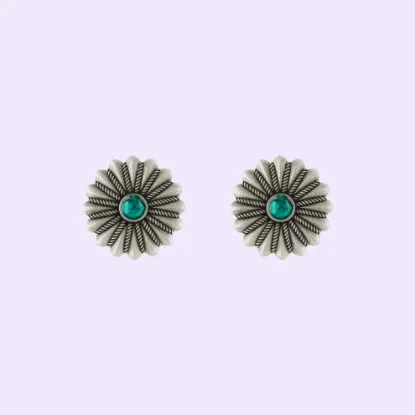 Picture of Floral morif earrings