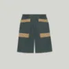 Picture of Cotton canvas bermuda short with GG inserts