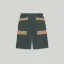 Picture of Cotton canvas bermuda short with GG inserts
