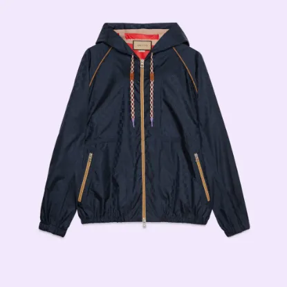 Picture of Technical GG hooded jacket