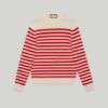 Picture of Striped cotton wool sweater