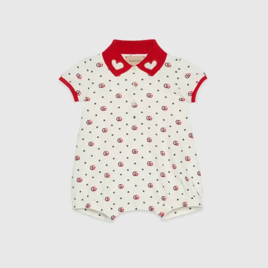 Picture of Baby Double G cotton one-piece