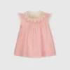 Picture of Baby Double G star cotton dress