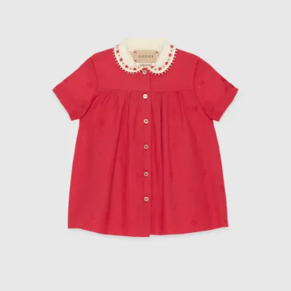 Picture of Baby Double G viscose dress