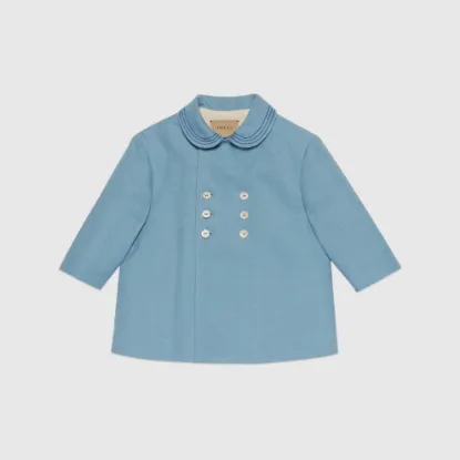 Picture of Baby cotton linen coat with embroidery