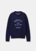 Picture of VARSITY LOGO INTARSIA SWEATER