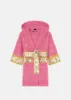 Picture of VERSACE ALLOVER KIDS HOODIE BATHROBE