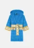 Picture of VERSACE ALLOVER KIDS HOODIE BATHROBE