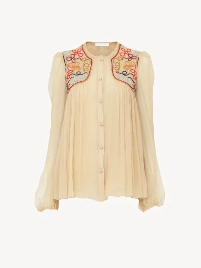 Picture of embroidered shirt