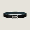 Picture of Quizz H2O belt buckle & Reversible leather strap 38 mm