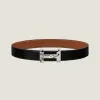 Picture of Quizz H2O belt buckle & Reversible leather strap 38 mm