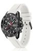Picture of WHITE-SILICONE-STRAP CHRONOGRAPH WATCH WITH BLACK DIAL