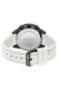 Picture of WHITE-SILICONE-STRAP CHRONOGRAPH WATCH WITH BLACK DIAL