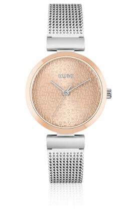 Picture of MESH-BRACELET WATCH WITH STACKED-LOGO DIAL