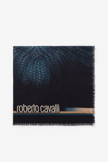 Picture of MIRROR SNAKE SILK SCARF